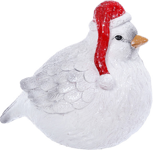 MGO Wht Bird W/Hat