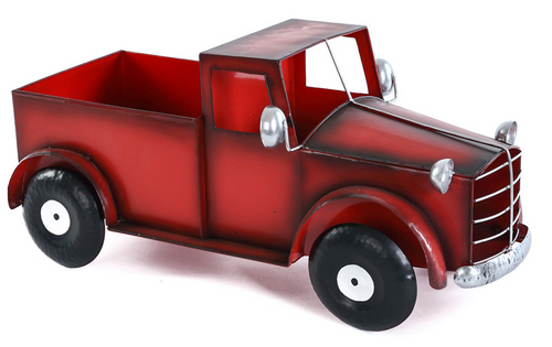Metal Red Truck Container