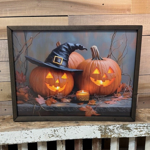 Place Vendome 4枚セット Helloween関係 JO125 Witch's Hat Box Frame - JanMichaels Art and Home