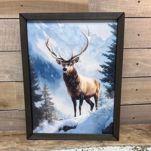 GOATBED DEER FRENDS & SARAH BREAD 配布CD HMK643 Girl Young Reindeer Box Frame