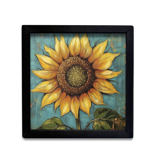 HMK221 Painted Sunflower Box Frame