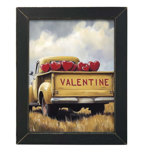 HMK456L Vintage Valentine Truck
