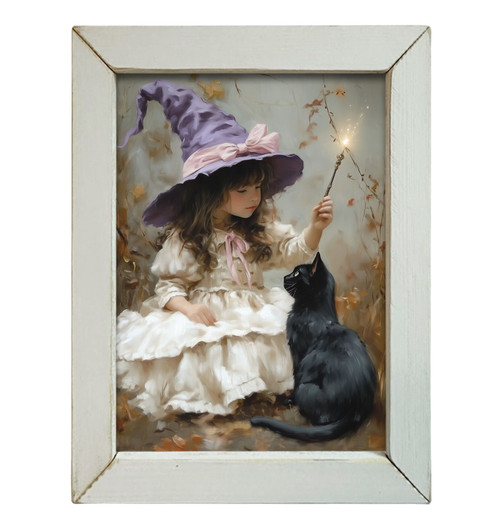 HMK328L Little Witch and Black Cat