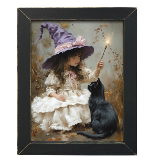 HMK328L Little Witch and Black Cat