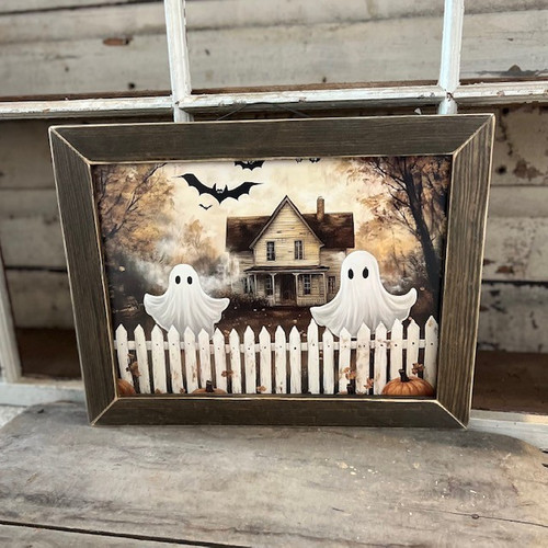 HMK341L Haunted Neighborly House