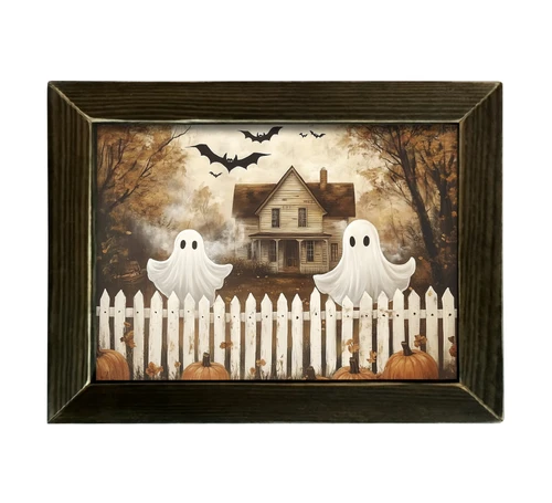 HMK341L Haunted Neighborly House