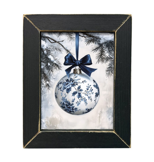 HMK348L Blue Ornament