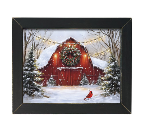HMK431L Classic Christmas Barn