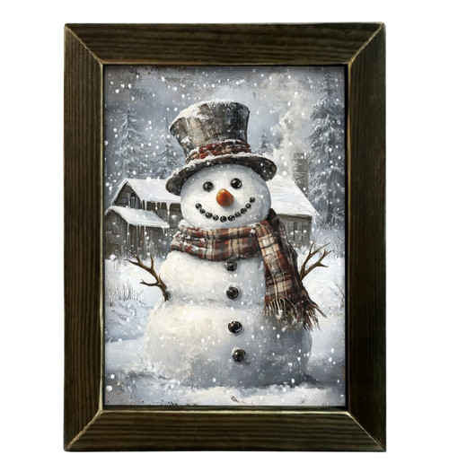 HMK447L Weathered Snowman