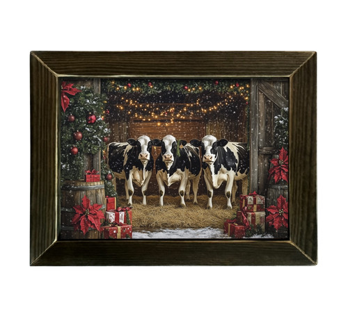 HMK474L Moo Christmas