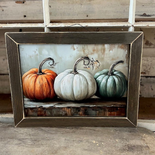 HMK487L Three Pumpkins