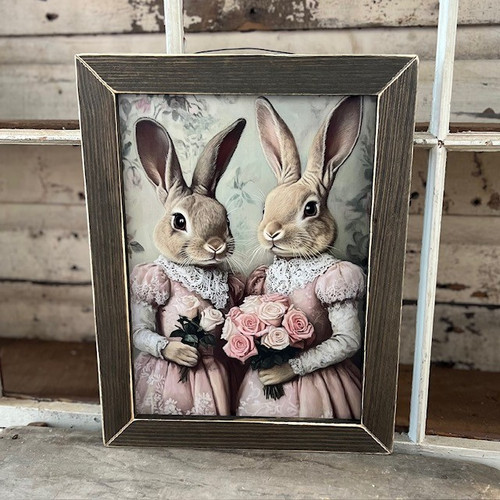 HMK495L Fancy Lady Bunnies