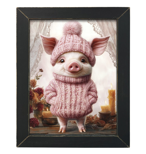 HMK518L Sweater Weather Pig