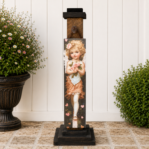 HMK371P Cupid Porch Sign