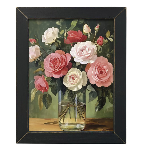 HMK657L Vintage Pink Florals