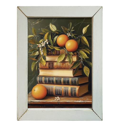 HMK781L Vintage Orange Books