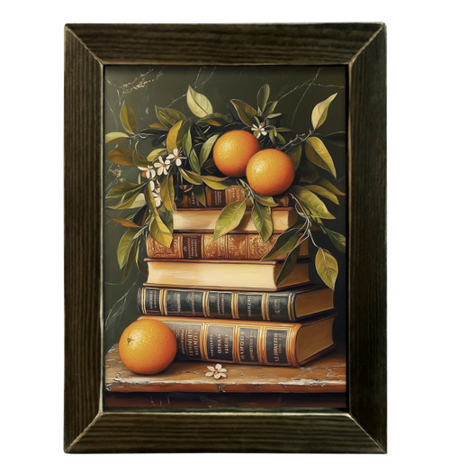 HMK781L Vintage Orange Books