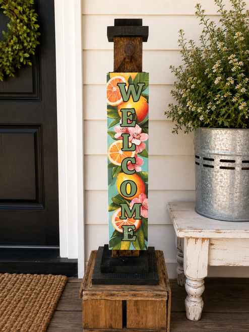 HMK842P Welcome Citrus Porch Sign