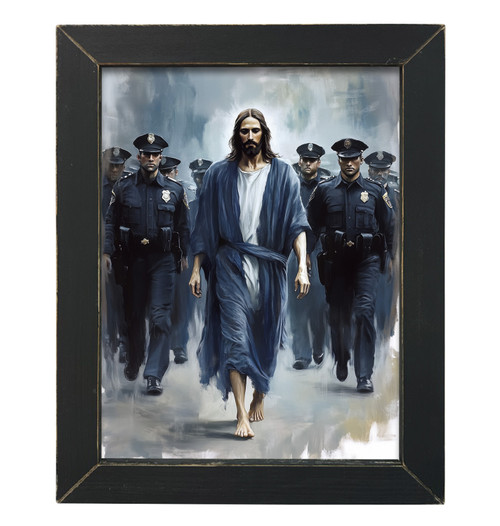 HMK875L Jesus and Police