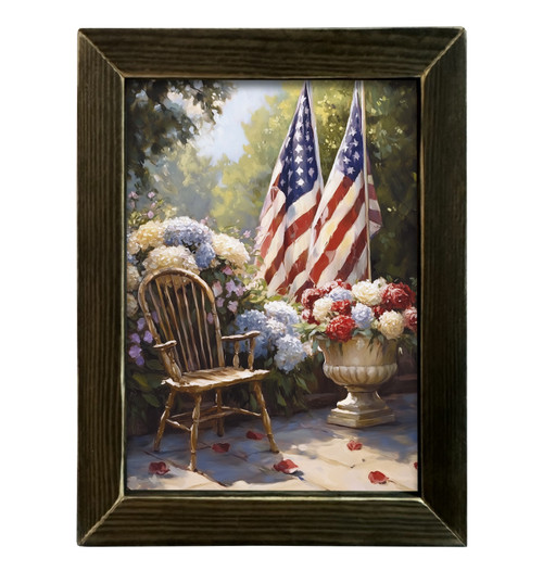 HMK937L Patriotic Sitting