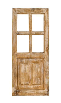 27.75"H X 11.75"W WOOD DOOR
