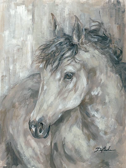 Painted Gray Horse Picture