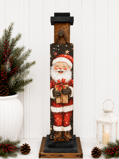 HMK1212P Jolly Santa Porch Sign
