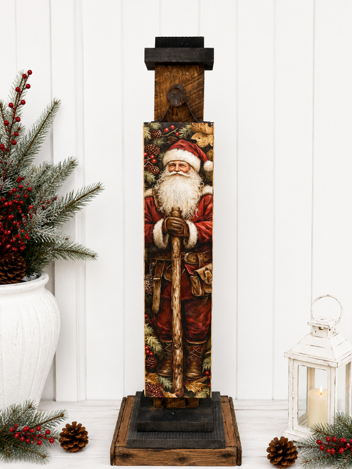 HMK1232P Old World St Nick Porch Sign