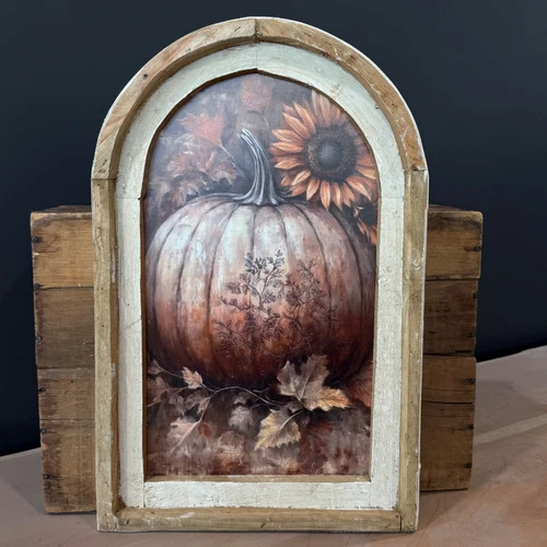 HMK1257A Fall Vintage Pumpkin Arch Frame