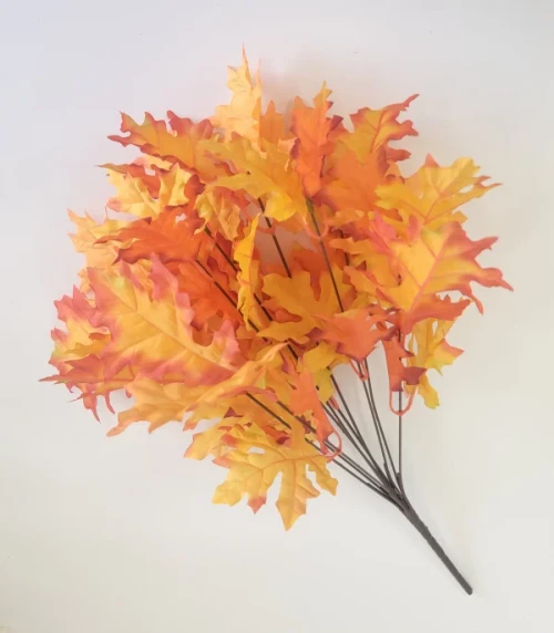 BUSH OAK LEAF 19" ORANGE