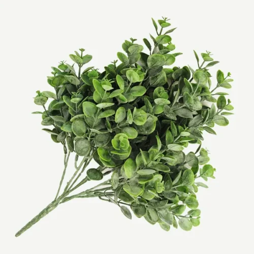 EUCALYPTUS BUSH 13" TWO TONE GREEN