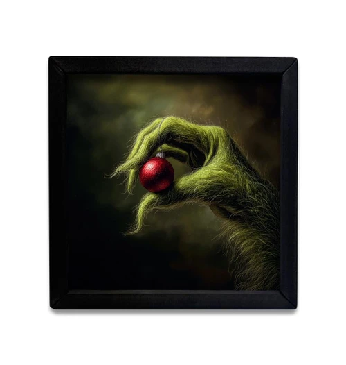HMK1315 Grinchly Ornament Box Frame