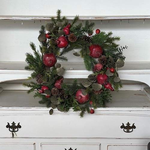 24" POMEGRANATE WREATH