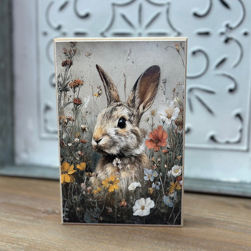 LUX1210 Blooming Bunny Block