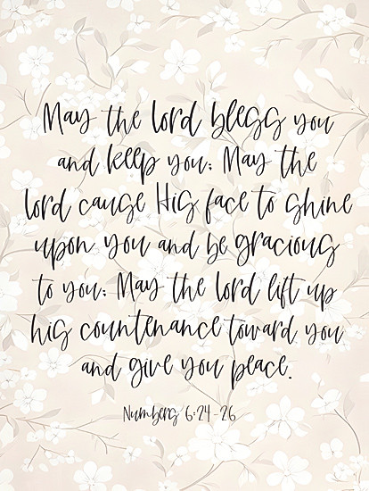 LUX1309 The Lord Bless You Block