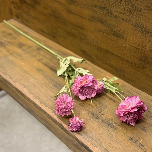 31.5" DEEP PINK DAISY STEM