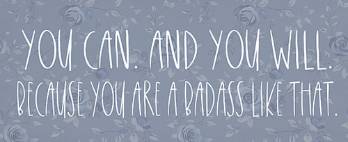 LUX1324 You're A Badass Block