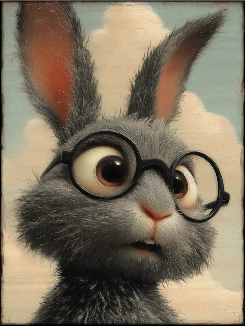 HMK1442B Bunny What? Block