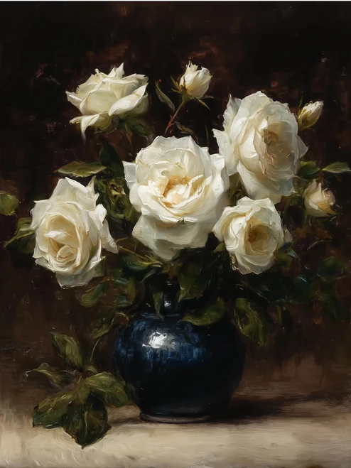 HMK1447 Impression Roses Box Frame