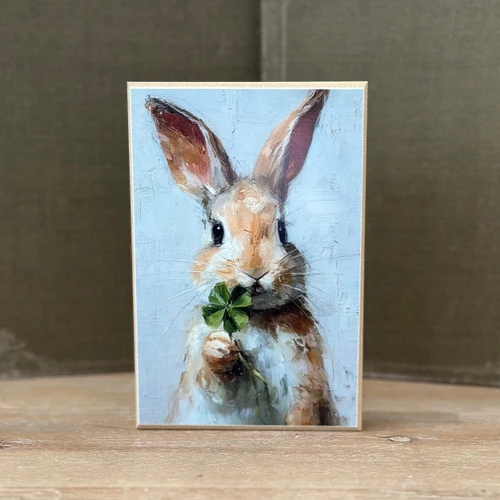 HMK1458B Lucky Bunny Block