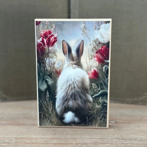 HMK1460B Spring Bunny Butt Block