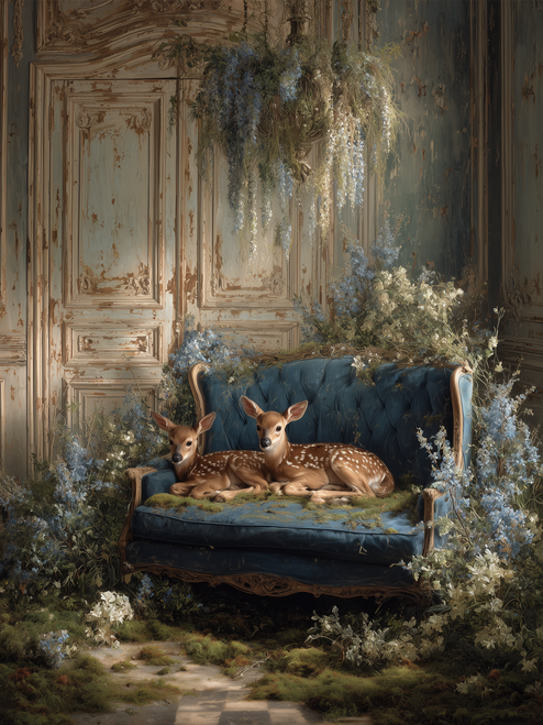 HMK1462 Heirloom Deer Box Frame