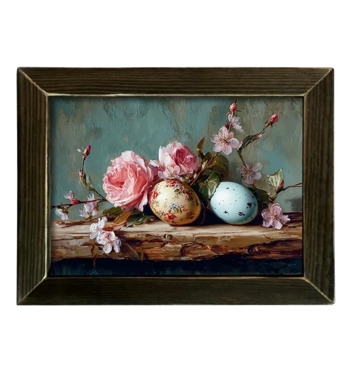 HMK1471L Easter Eggs and Blossoms