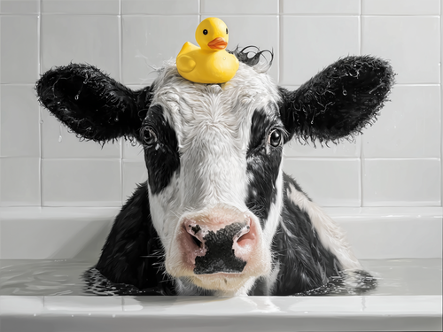 HMK1480L COW BATHTIME