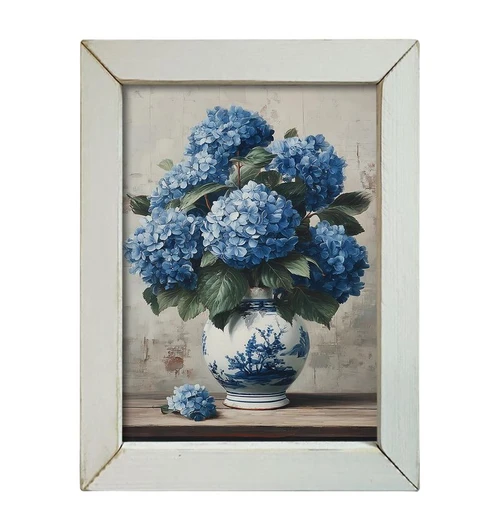 HMK1504L Blue Hydrangea