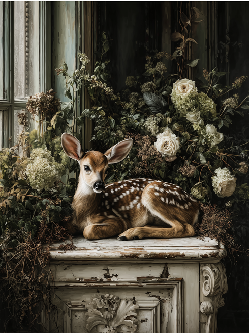 HMK1505B Heirloom Fawn Block