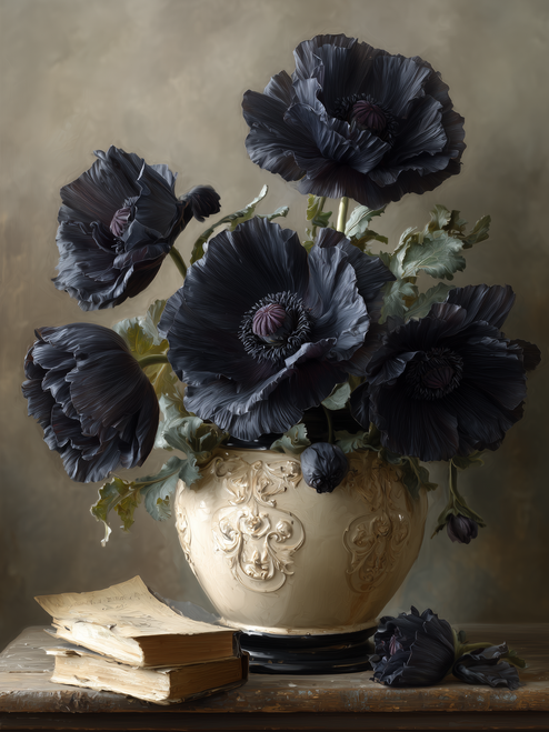 HMK1515 Heirloom Peonies Box Frame