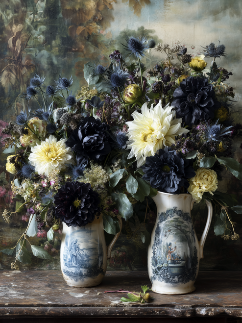 HMK1517 Heirloom Florals Box Frame