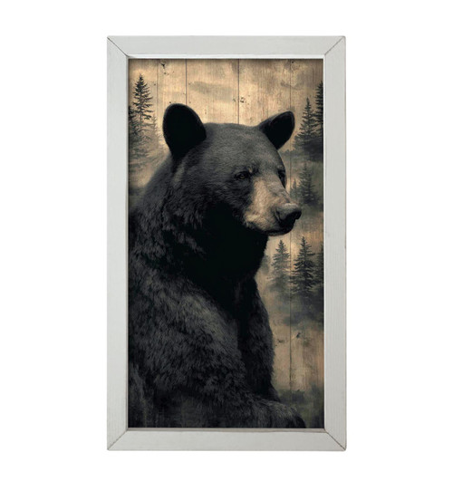 HMK1537L Black Bear Portrait