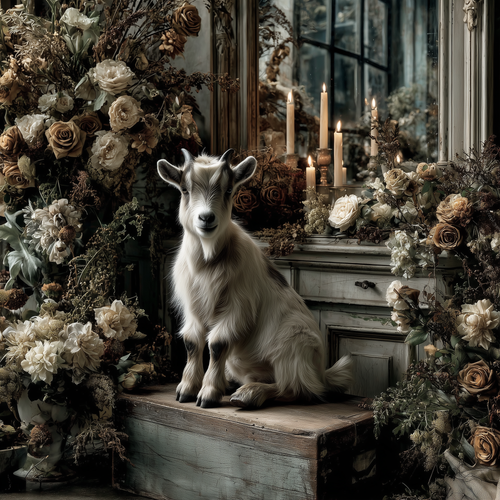 HMK1539 Heirloom Goat Box Frame